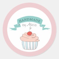 cupcake pastel cute handmade monogram