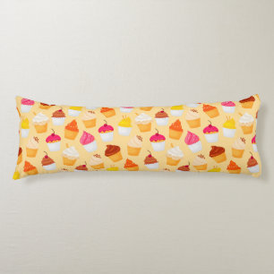Cupcake Pattern Body Cushion