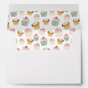 Cupcake Pattern Envelope