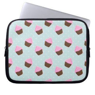 Cupcake Pattern Laptop Sleeve