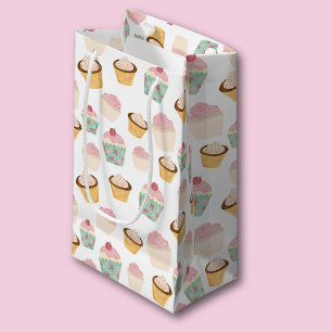 Cupcake Pattern Small Gift Bag