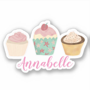 Cupcake Personalised Name