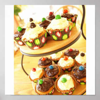 Cupcake Photograph Poster