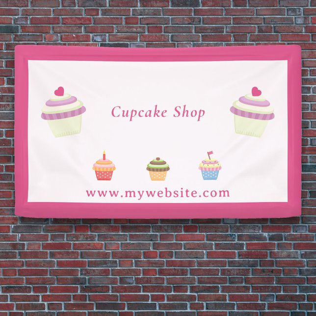 Cupcake Pink Banner  (Cupcake Pink Banner )