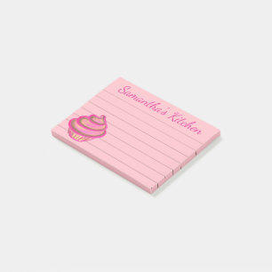 Cupcake Post It Notes Gift