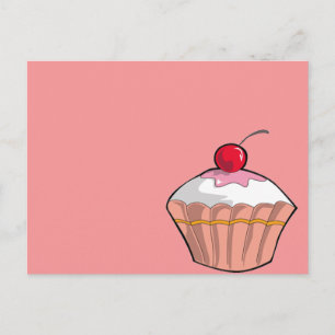 cupcake postcard