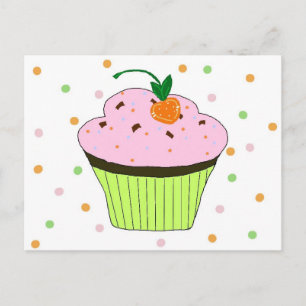 Cupcake Postcard