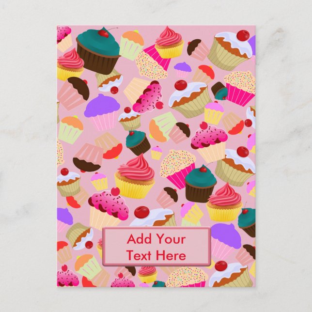 Cupcake Postcard (Front)