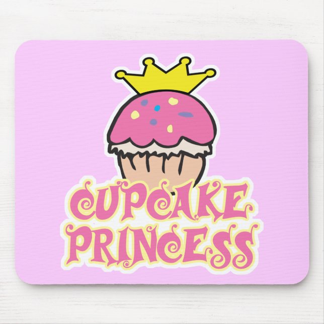 Cupcake Princess Mouse Mat (Front)