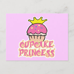 Cupcake Princess Postcard