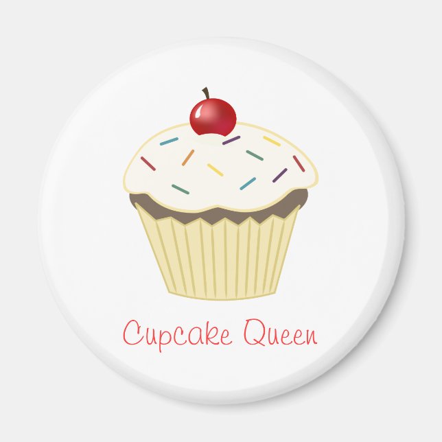 Cupcake Queen Magnet (Front)