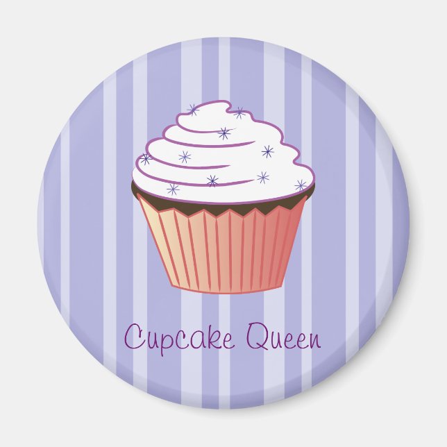 Cupcake Queen Magnet (Front)