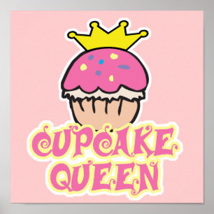 Cupcake Queen Poster