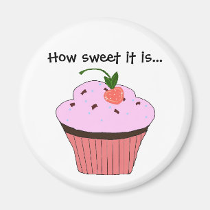Cupcake Saying Magnet