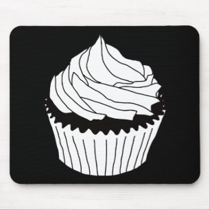cupcake scribbles mouse mat
