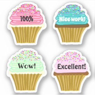 Cupcake Shapes Classroom Encouragement