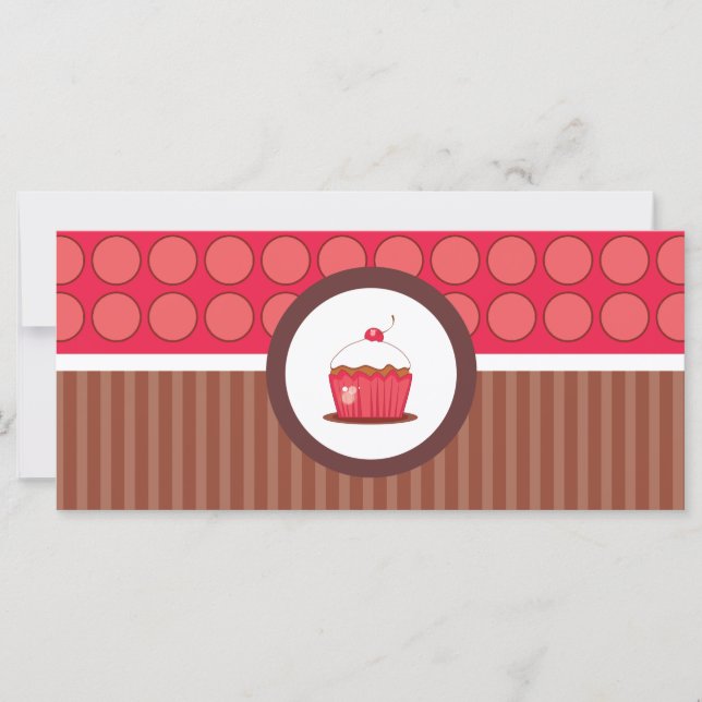 Cupcake Shop or Bakery Gift Certificates (Front)