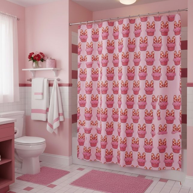 Cupcake Shower Curtain (Creator Uploaded)