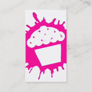cupcake splatz business card