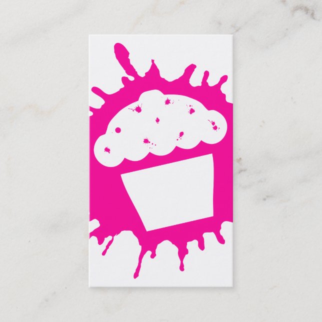 cupcake splatz business card (Front)