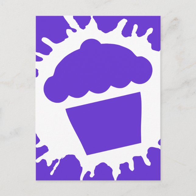cupcake splatz postcard (Front)