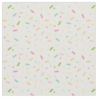 Cupcake Sprinkles Fabric