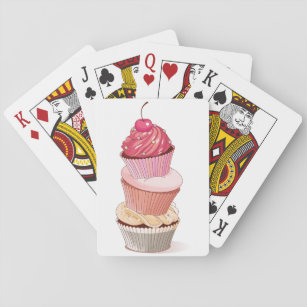 Cupcake Stack Playing Cards