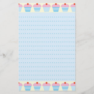 Cupcake Stationery