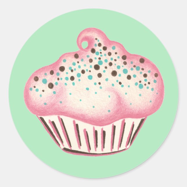 Cupcake Sticker (Front)