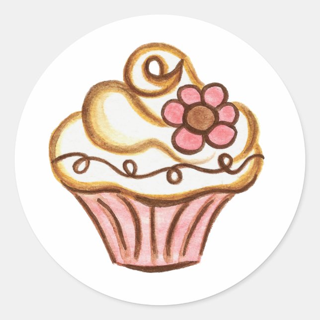 Cupcake Sticker (Front)