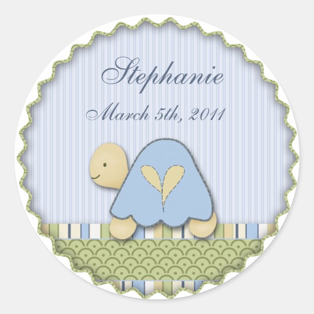 cupcake_sticker2, Stephanie, March 5th, 2011 Classic Round Sticker (Front)