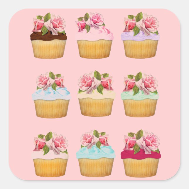 Cupcake Stickers (Front)