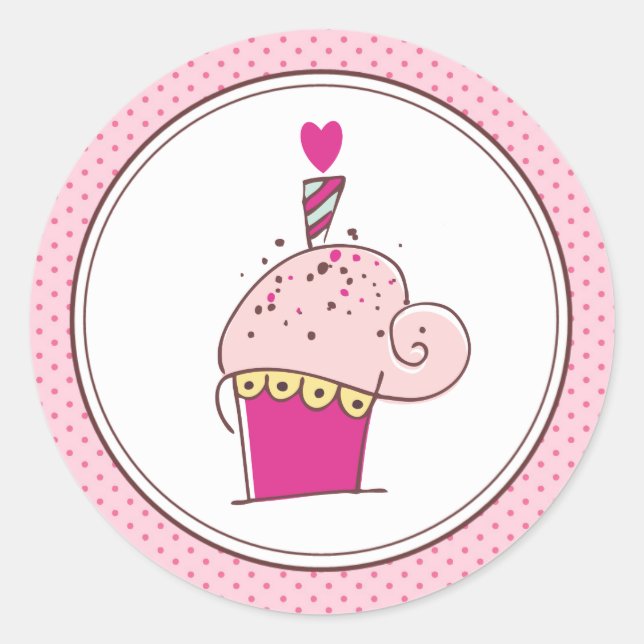 Cupcake Stickers (Front)