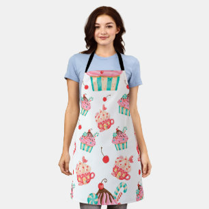 cupcake sweets celebration party apron