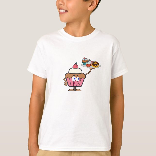 Cupcake Sweets Your Day T-Shirt (Front)