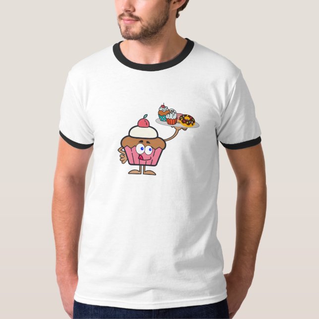Cupcake Sweets Your Day T-Shirt (Front)