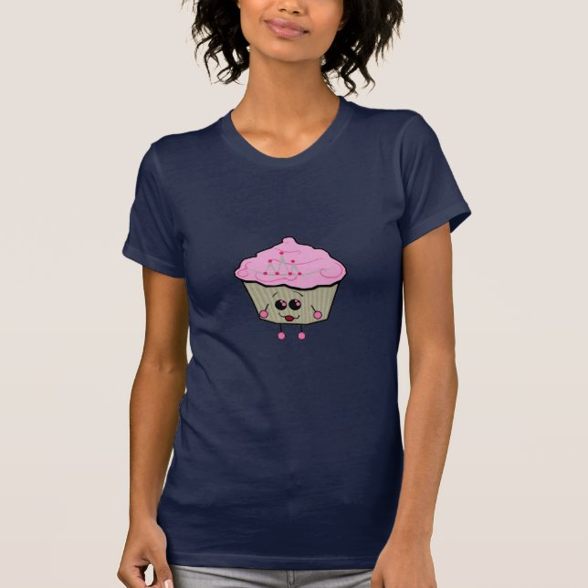 Cupcake T-Shirt (Dark) (Front)