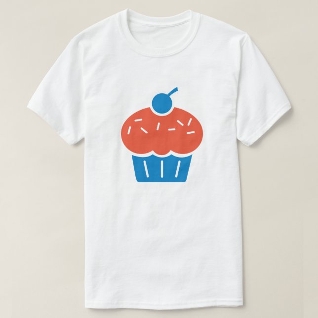 Cupcake T-Shirt (NBA, Kevin Durant, OKC, KD) (Design Front)