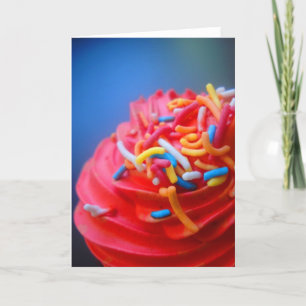Cupcake Thank You Card