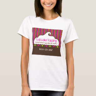 Cupcake Topping Retro Tshirt