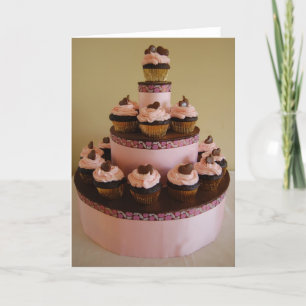 Cupcake Tower Card