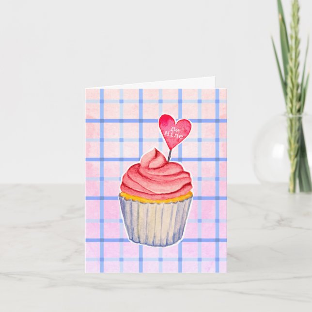 Cupcake Valentine Card (Front)