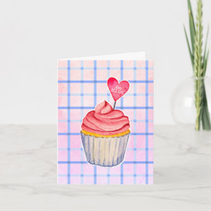 Cupcake Valentine Card