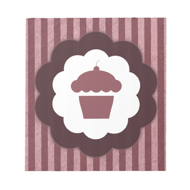 cupcake vintage notepad (Front)