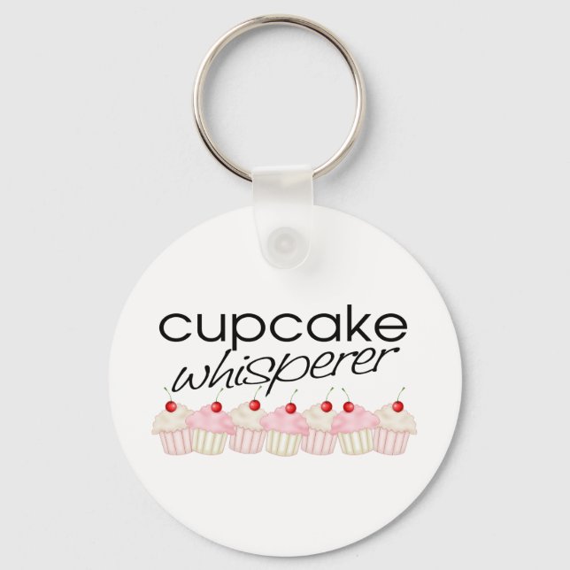 Cupcake Whisper Key Ring (Front)