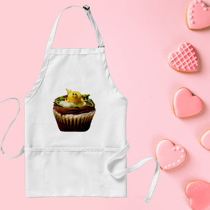 Cupcake with Duck Decoration Standard Apron