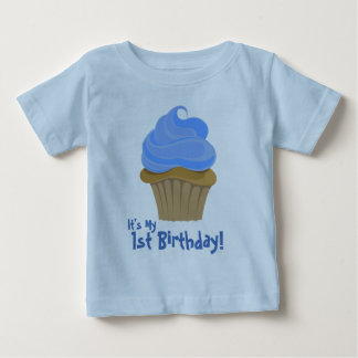 CupcakeBlue, It's My, 1st Birthday! Baby T-Shirt