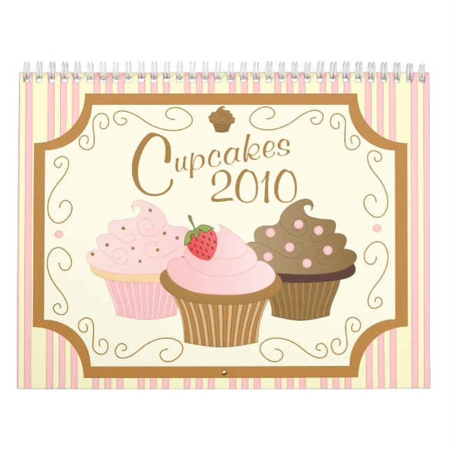 Cupcakes 2010 calendar (Cover)