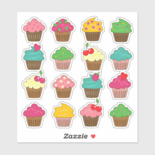 Cupcakes 2 Sticker