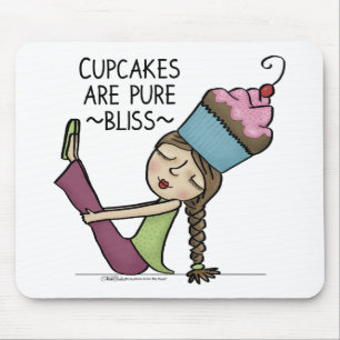 Cupcakes are Pure Bliss Mouse Mat